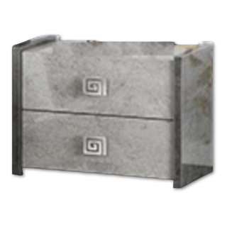 Chevet Debora gris