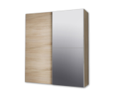 Armoire 2 portes Kaikais chêne sonoma