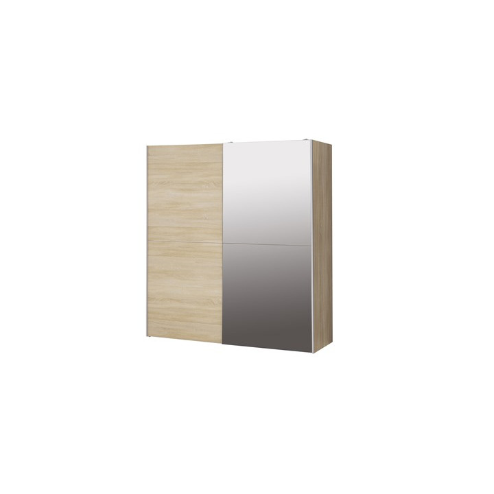 Armoire 2 portes Kaikais chêne sonoma
