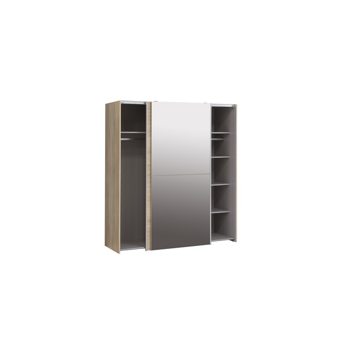 Armoire 2 portes Kaikais chêne sonoma