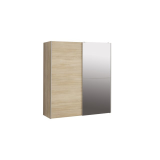 Armoire 2 portes Kaikais chêne sonoma