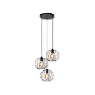suspension Danza 3L 21428/13/30 Noir