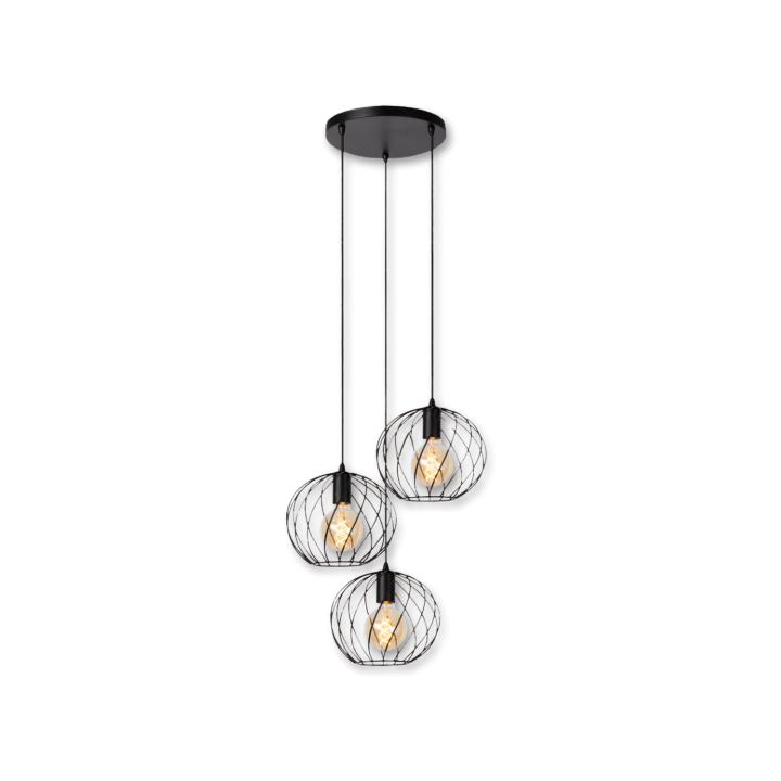suspension Danza 3L 21428/13/30 Noir