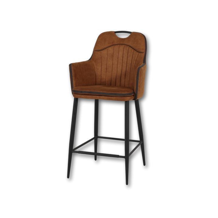 Tabouret Morris Luxor cognac