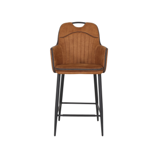 Tabouret Morris Luxor cognac