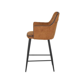 Tabouret Morris Luxor cognac