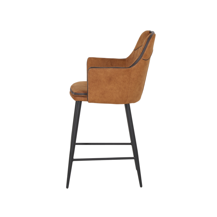 Tabouret Morris Luxor cognac