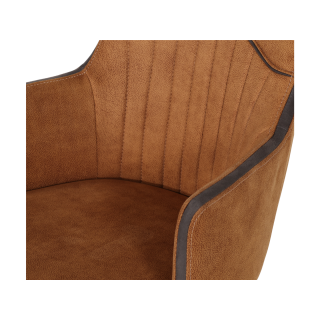 Tabouret Morris Luxor cognac