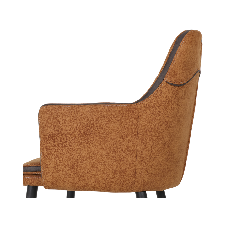 Tabouret Morris Luxor cognac