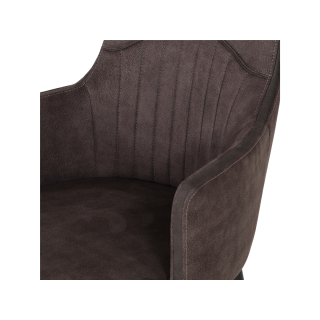 Tabouret de bar Morris Luxor anthracite