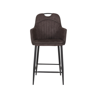 Tabouret de bar Morris Luxor anthracite