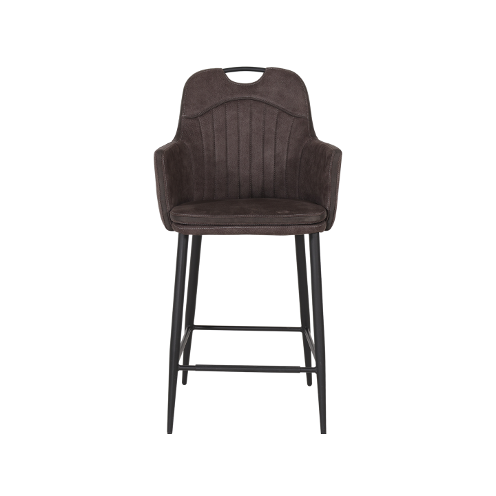 Tabouret de bar Morris Luxor anthracite
