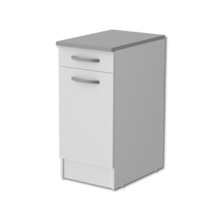 Bas 40 1P/1T Eko blanc