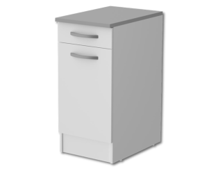 Bas 40 1P/1T Eko blanc