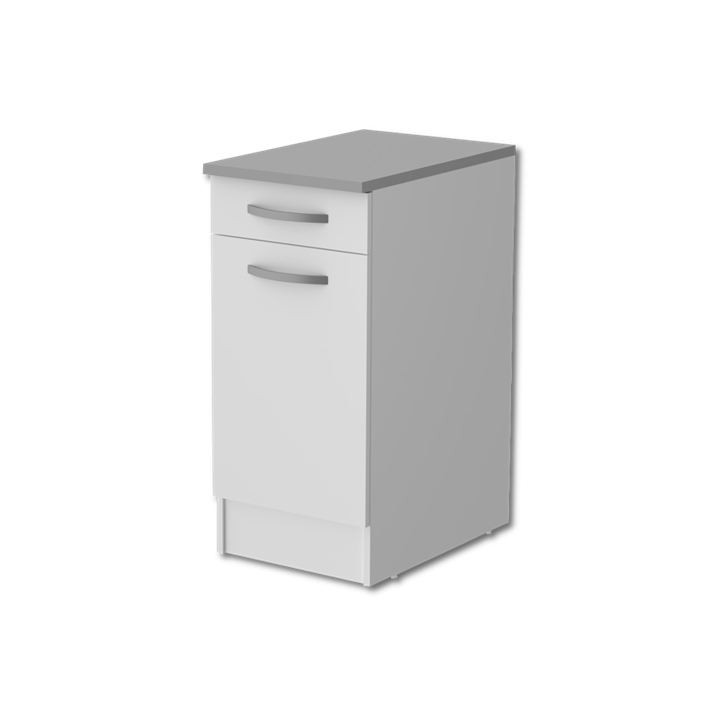 Bas 40 1P/1T Eko blanc
