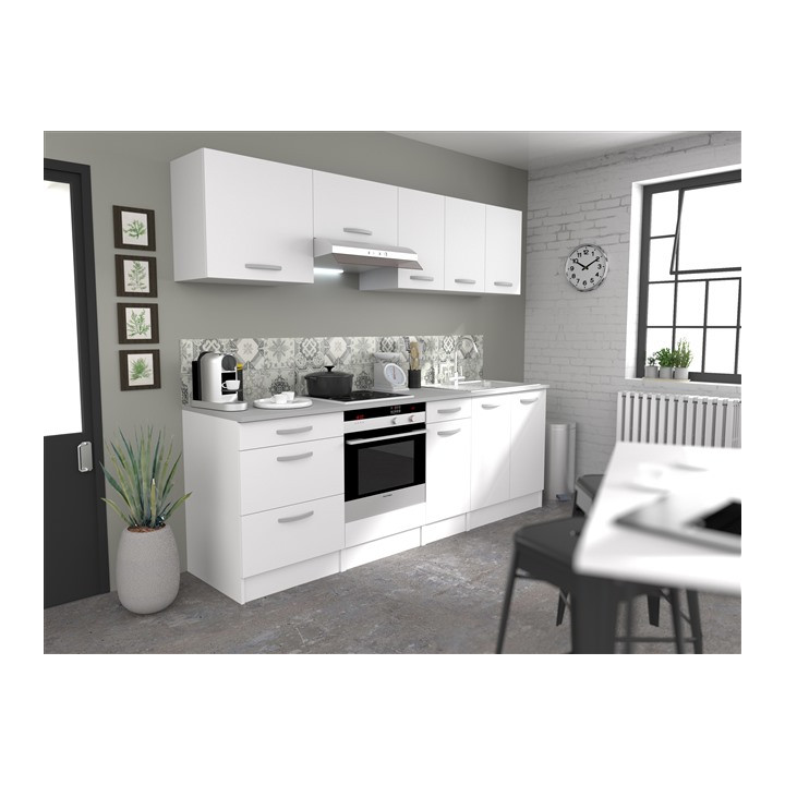 Bloc cuisine Eko 240cm - Prix spécial