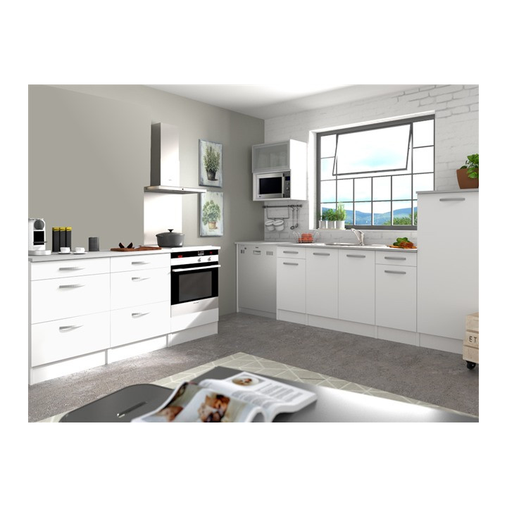 Bloc cuisine Eko 220cm + 180cm - prix spécial