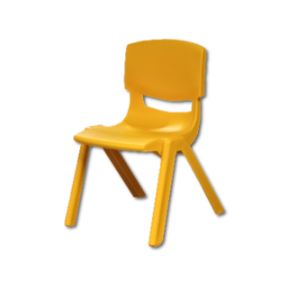Chaise Loulou Jaune
