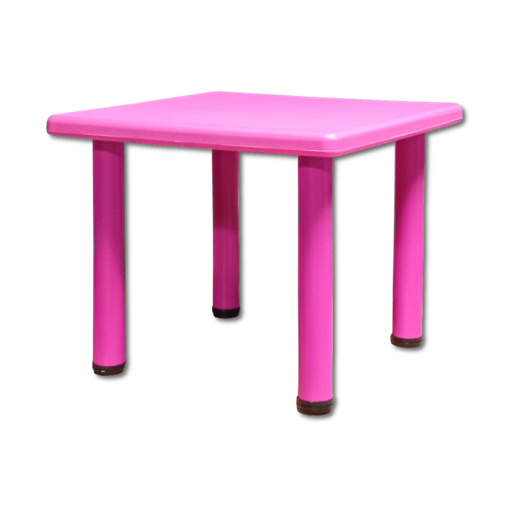 Table carré Loulou rose