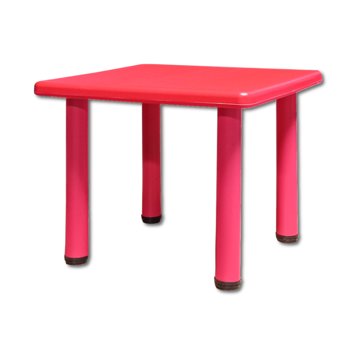 Table carré Loulou Rouge