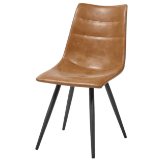 Chaise ST1804 cognac