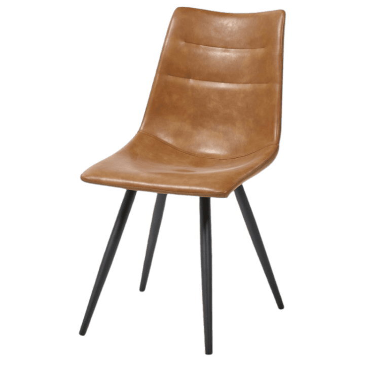Chaise ST1804 cognac