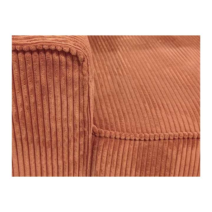 Canapé convertible Ron ocre orangé