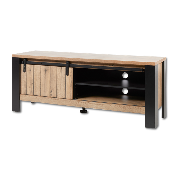 Meuble TV Simon scarlet oak