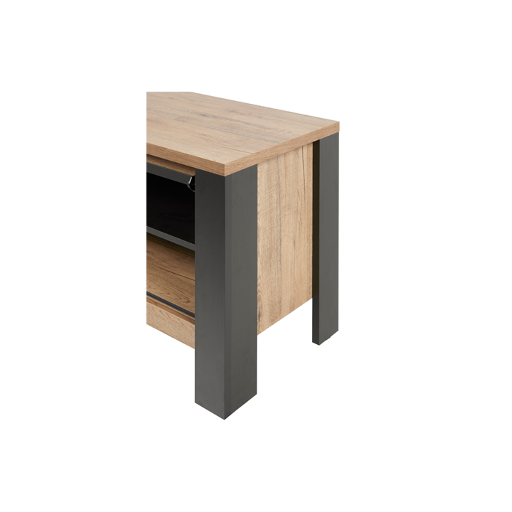 Meuble TV Simon scarlet oak