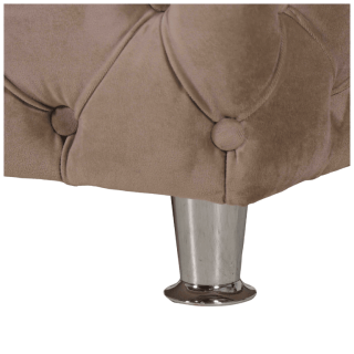 Banc Madrid tissu beige 160 cm