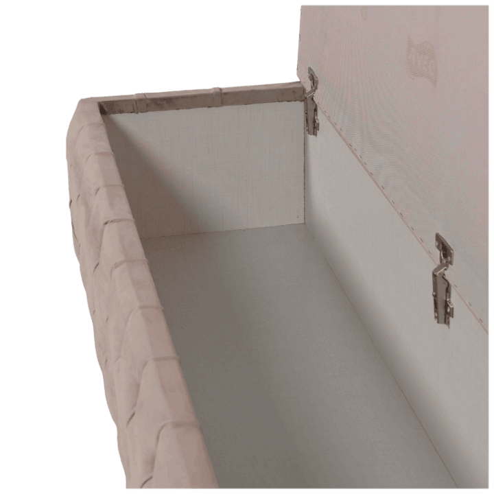 Banc Madrid tissu beige 160 cm
