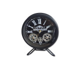 Horloge à engrenages à poser 21 CM noir ( 08,055)