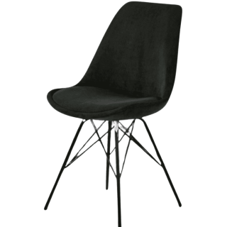 Chaise Eris vert foncé
