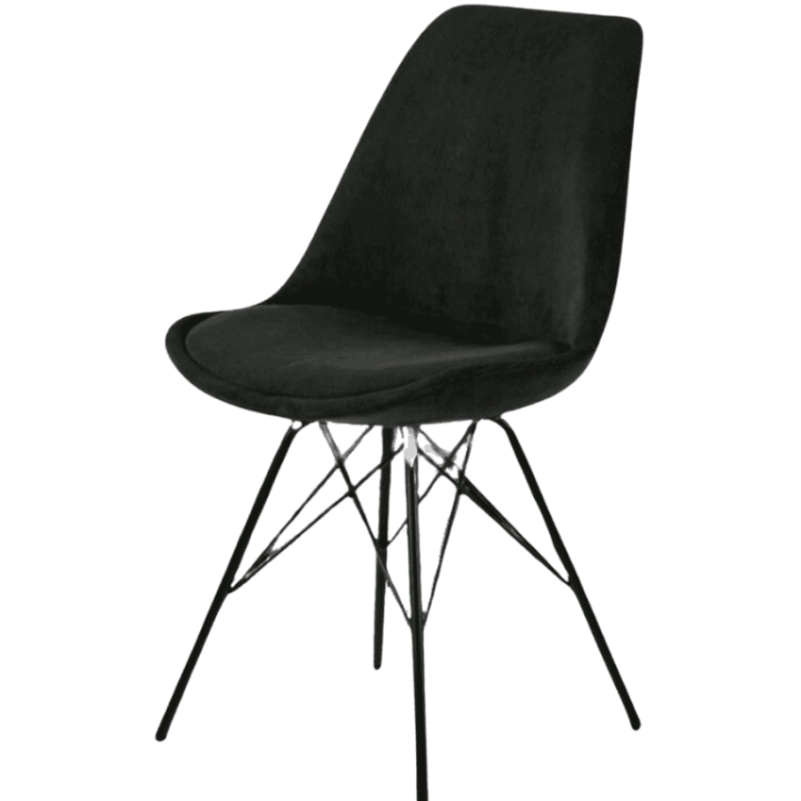 Chaise Eris vert foncé