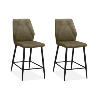 Chase - chaise de bar luxor moss