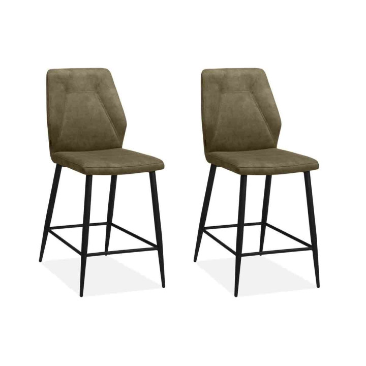 Chase - chaise de bar luxor moss