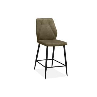 Chase - chaise de bar luxor moss