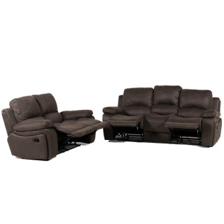 Salon 3 + 2 places 18172 gris