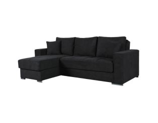 Salon d'angle  convertible Modena anthracite