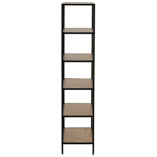 Etagère Book Shelf 6P noir/mélaminé