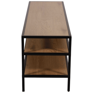 Meuble TV Stand melamine/noir
