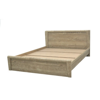 Lit 160x200 Cara caramel oak