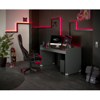 Bureau Kellon gris foncé
