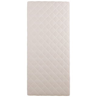 Sommier tapisser 70 / 200 cm en tissu beige Cansas