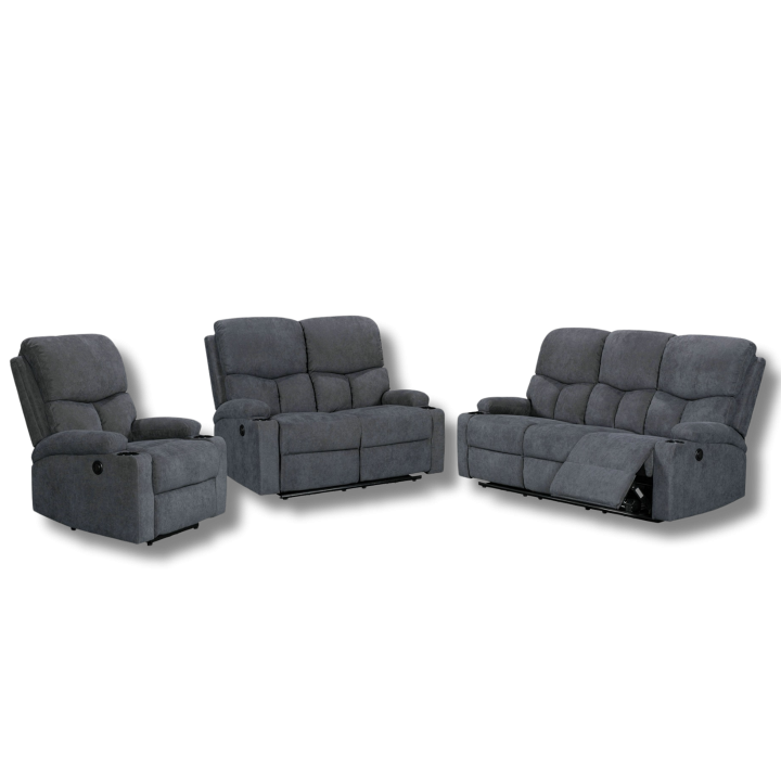 Salon 3 + 2 places Hyman Gris