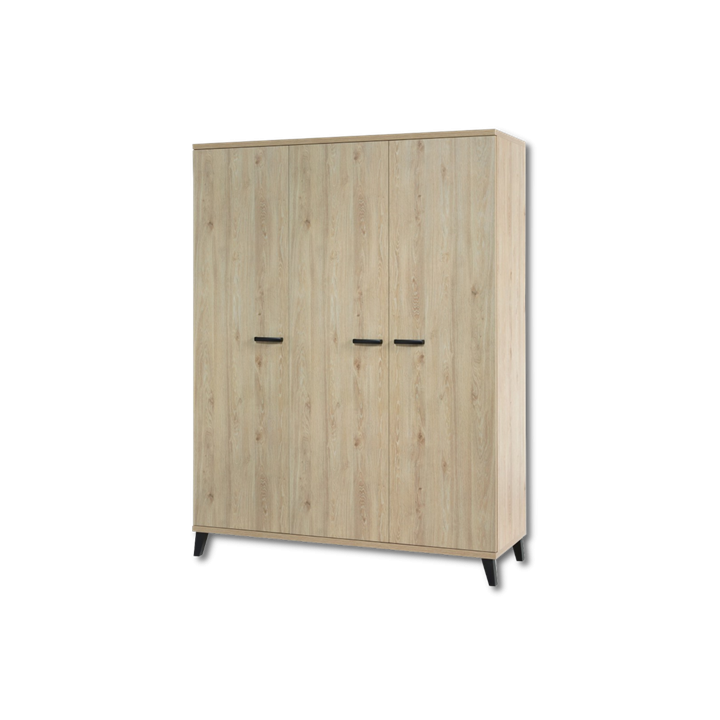Garde robe 3 portes Evy2 chêne printemps