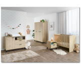 Chambre bébé compléte Evy chêne printemps