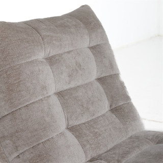 Salon d'angle Scalo orange et gris