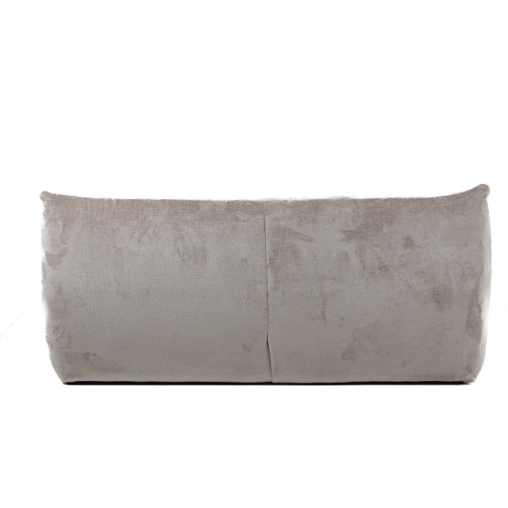 Salon d'angle Scalo orange et gris
