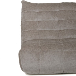Salon d'angle Scalo orange et gris